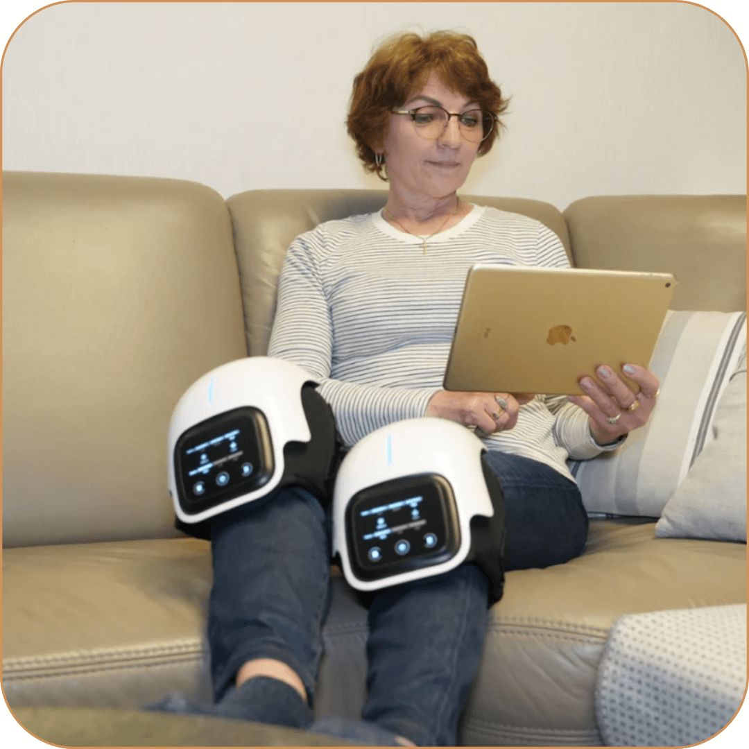 KneadRelief™ - EMS Heated Vibration Knee Massager